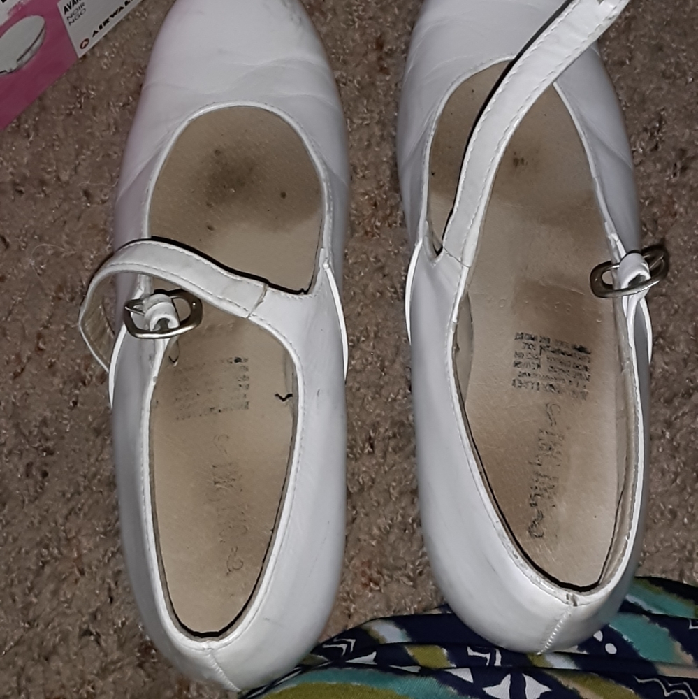 White Mexican Folklorico shoes